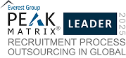 RPO Services in Global 2025 - PEAK Matrix Award Logo - Leader 1
