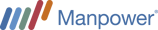 Manpower Web Horizontal Logo for Light Background