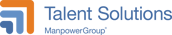 ManpowerGroup Talent Solutions Web Horizontal Logo for Light Background