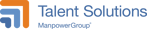 ManpowerGroup Talent Solutions Web Horizontal Logo for Light Background