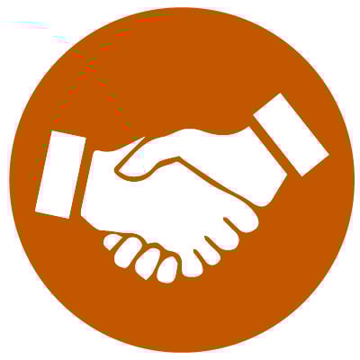 SkilledTechOrangeCirclIcons_HandShake
